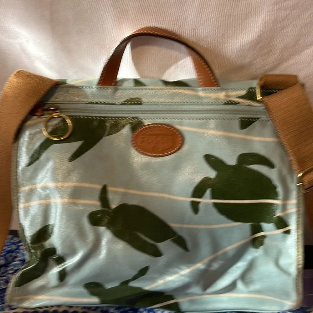 Fossil waxed canvas crossbody